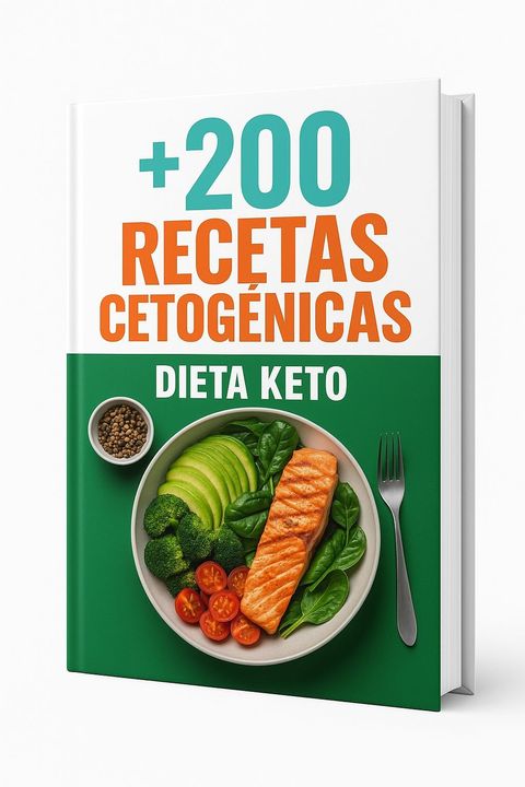 Recetario BAJAR DE PESO (+200 RECETAS)+200 recetas keto de regalo