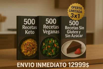 1500 RECETAS SALUDABLES