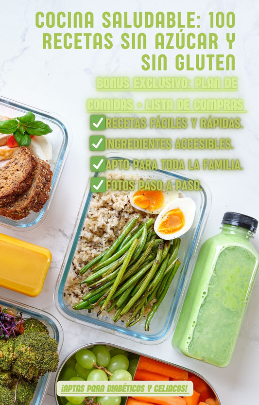 100 recetas sin azucar y sin gluten